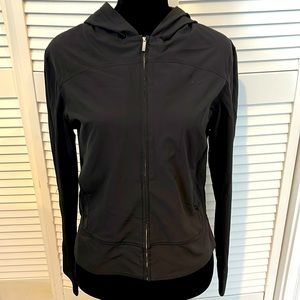 Nike Dri Fit Black Hooded Jacket Size M 8-10